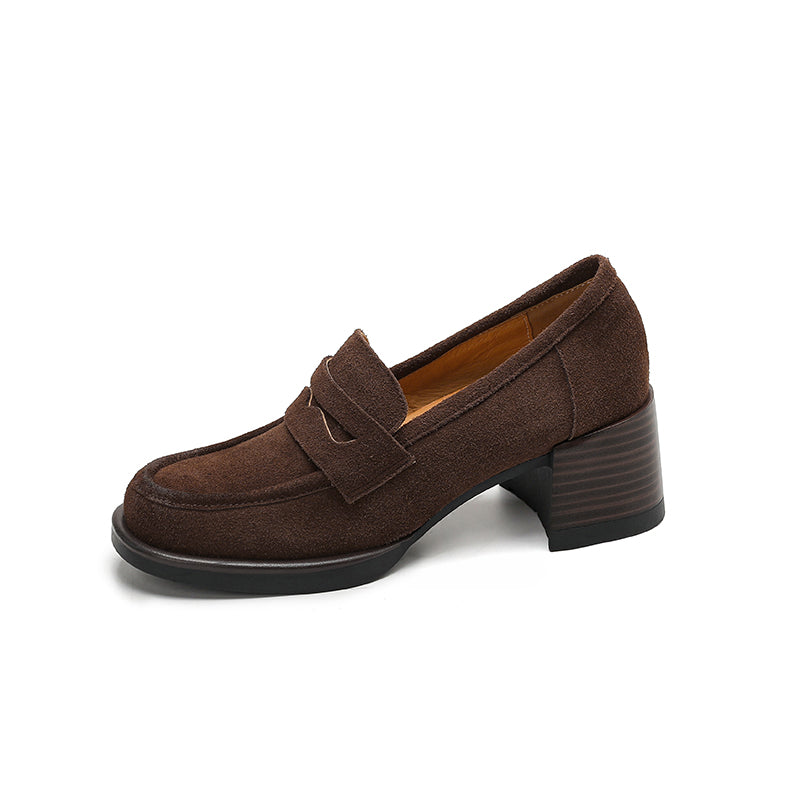 Retro Versatile Commuter Leather Shoes