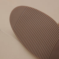 Cowhide Low-Heel Knee-High Boots