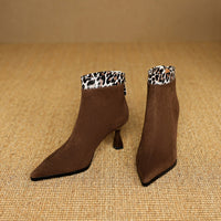 7cm Pointed - Toe Stiletto Ankle Boots