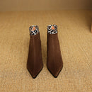 7cm Pointed - Toe Stiletto Ankle Boots