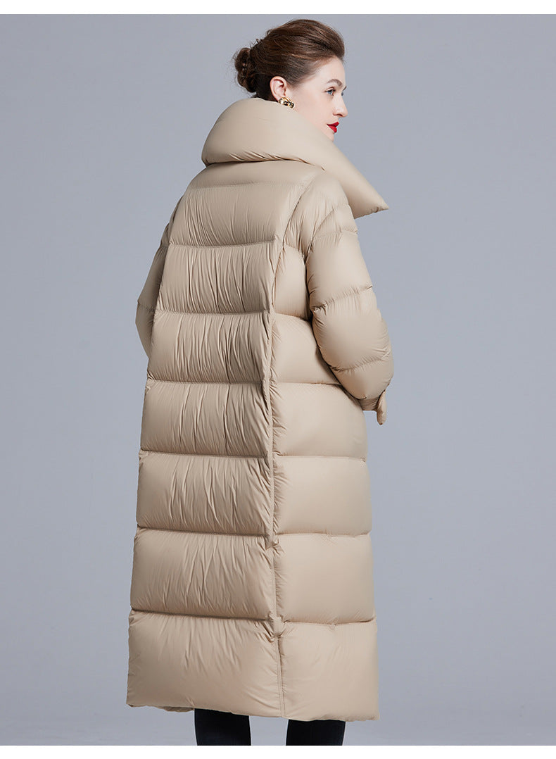 Fake Two-Piece Thickened Down Coat