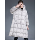 Adjustable A-Line Down Jacket