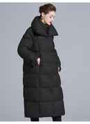 Fake Two-Piece Thickened Down Coat