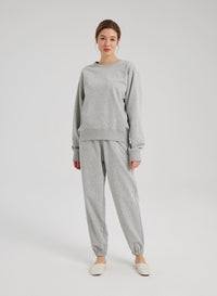 Drop Shoulder Loose Sweatshirt