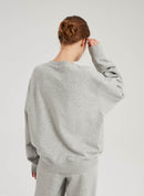 Drop Shoulder Loose Sweatshirt