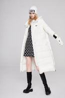 Medium-length Shiny Puffer Coat