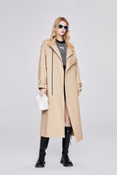 Lazy Style Long Trench Coat