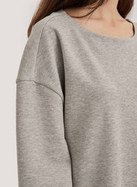 Long-sleeve Straight Dress