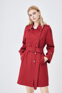 Mid-length Elegant Commuter Coat