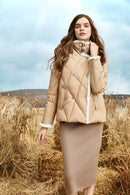 Arctic Grace Quilted Coat