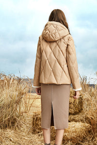 Arctic Grace Quilted Coat