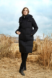 ArcticEase Long Puffer Coat