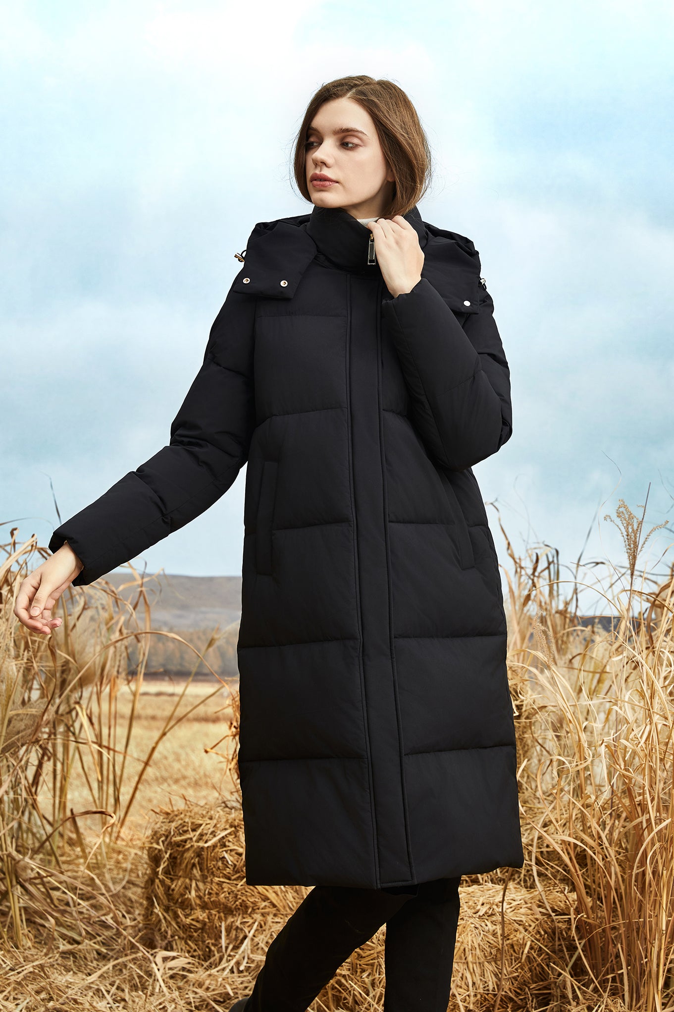 ArcticEase Long Puffer Coat