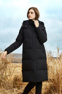 ArcticEase Long Puffer Coat