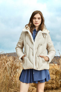 Arctic Grace Quilted Coat