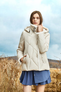 Arctic Grace Quilted Coat