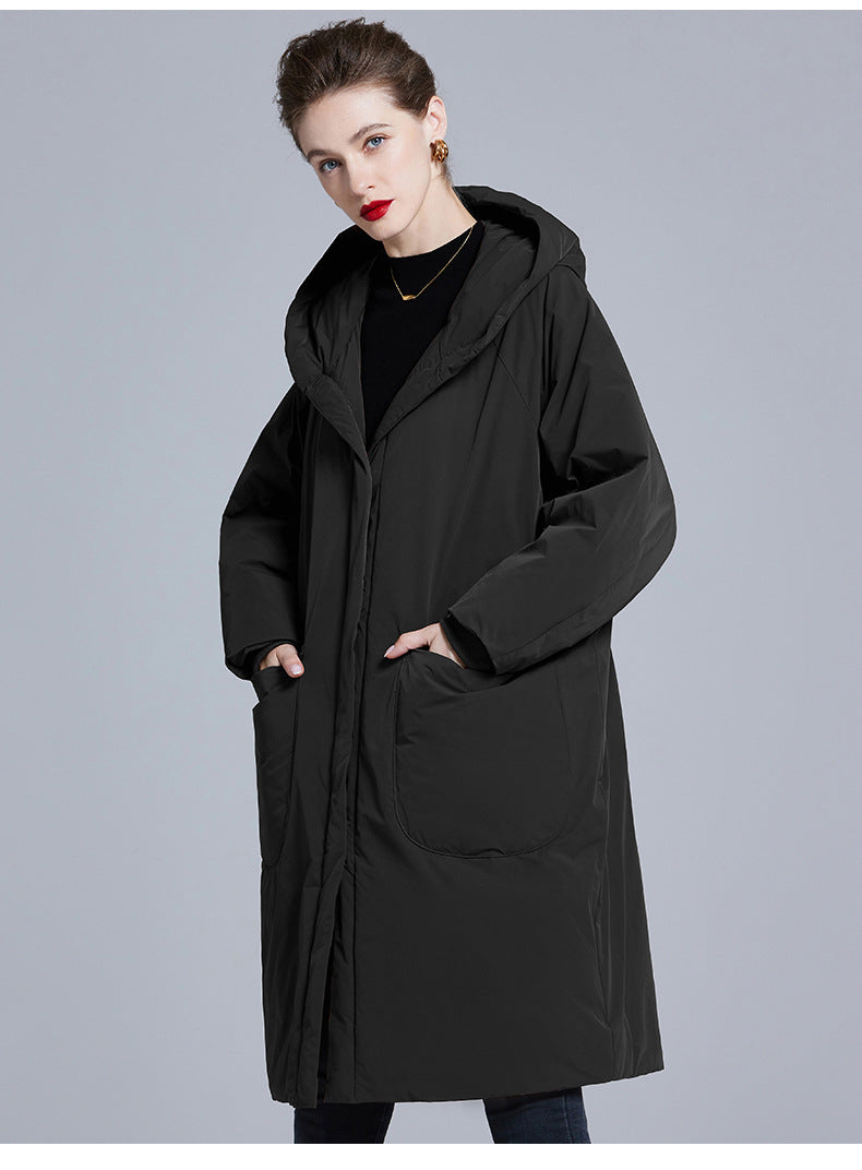 Dark Style Hooded Windbreaker Jacket