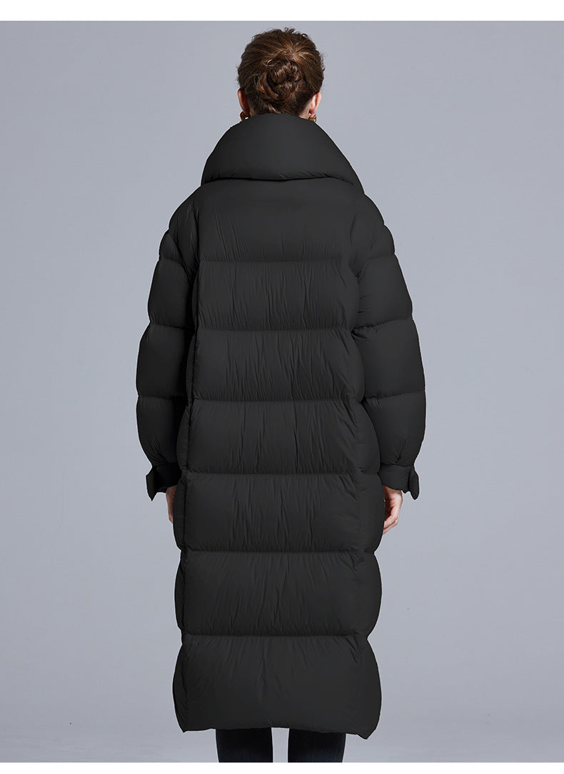 Fake Two-Piece Thickened Down Coat