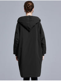 Dark Style Hooded Windbreaker Jacket