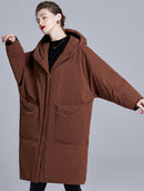 Dark Style Hooded Windbreaker Jacket