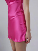Silk Satin Slip Dress