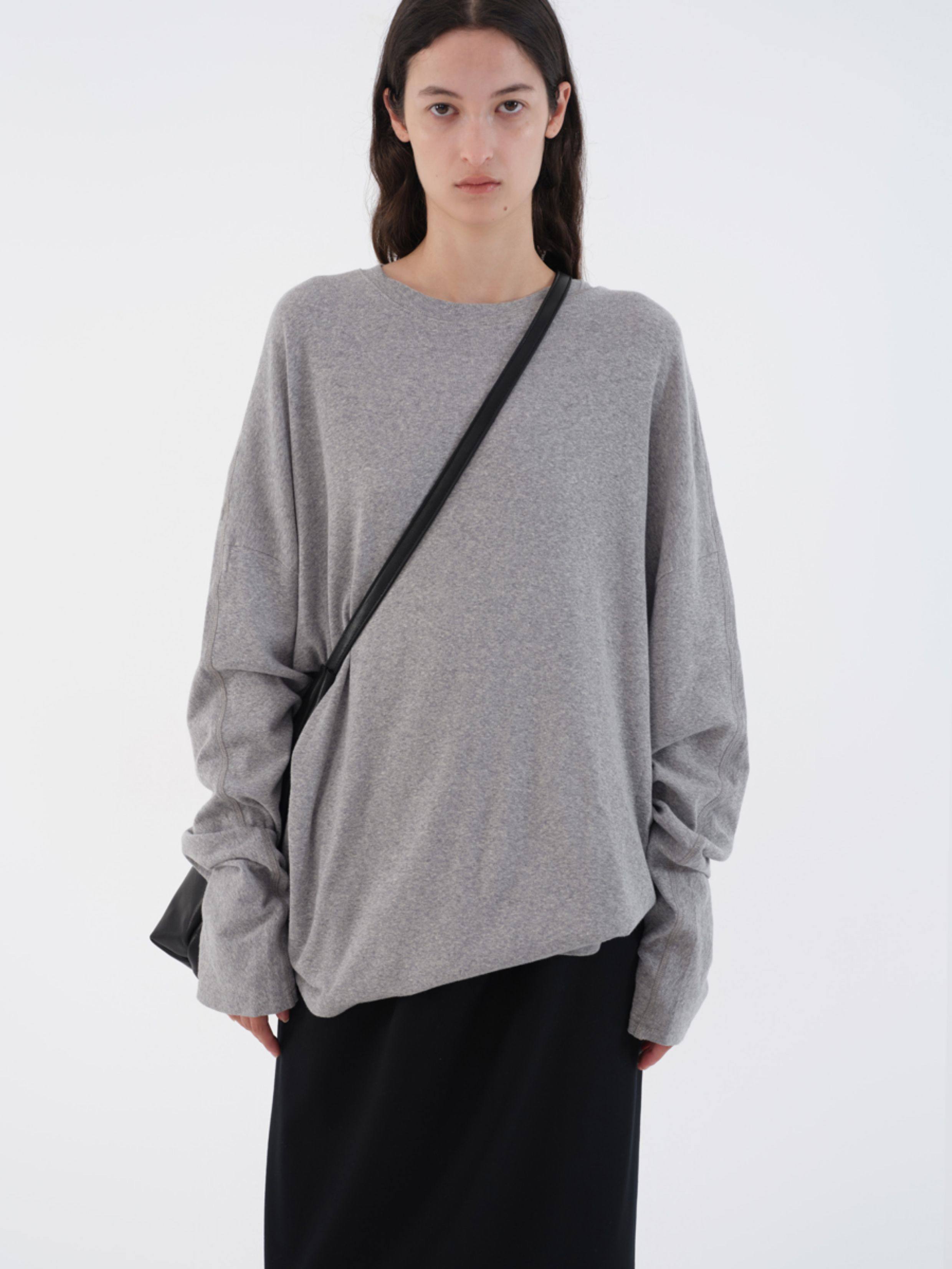 LIT Designer Women's 100% Cotton Relaxed Fit Long Sleeve Tee