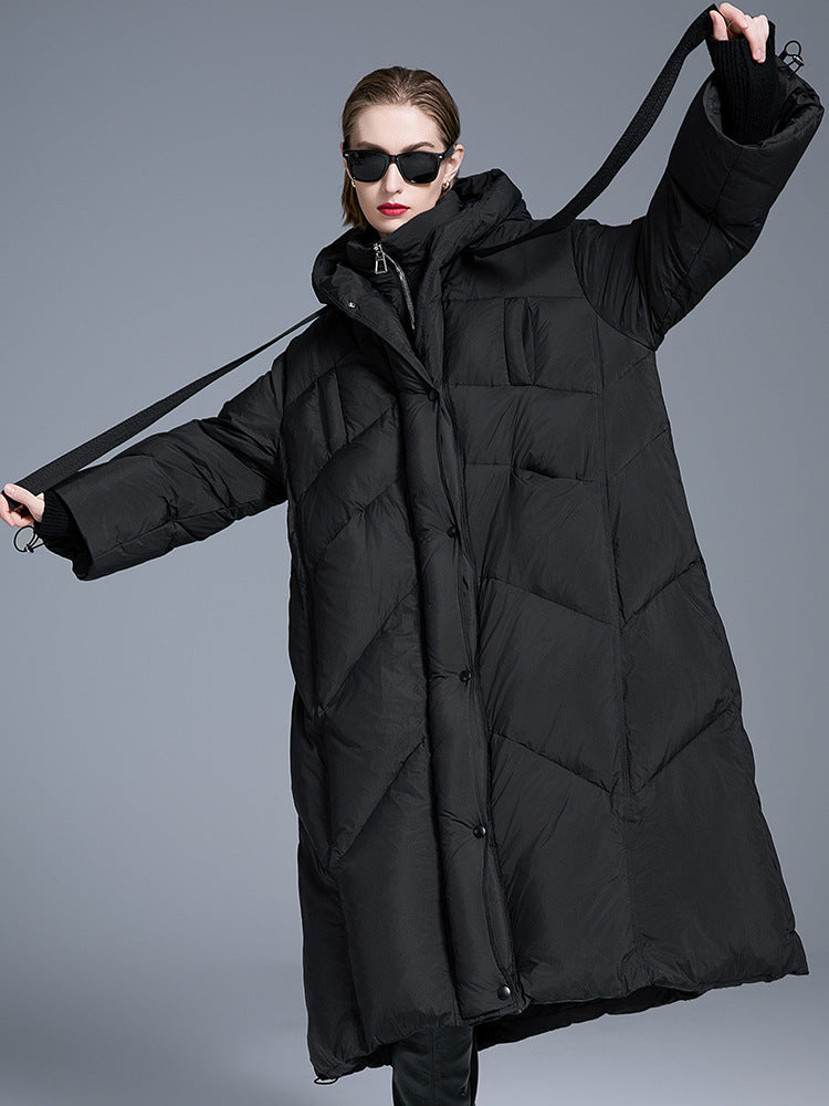 Quilt-style Thick Down Jacket