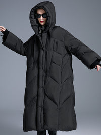 Quilt-style Thick Down Jacket
