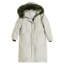 Raccoon Fur Collar Down Jacket