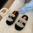 Birkenstock Furry Slippers