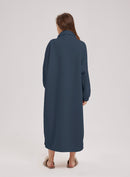 Oversized Fleece Knit Dress