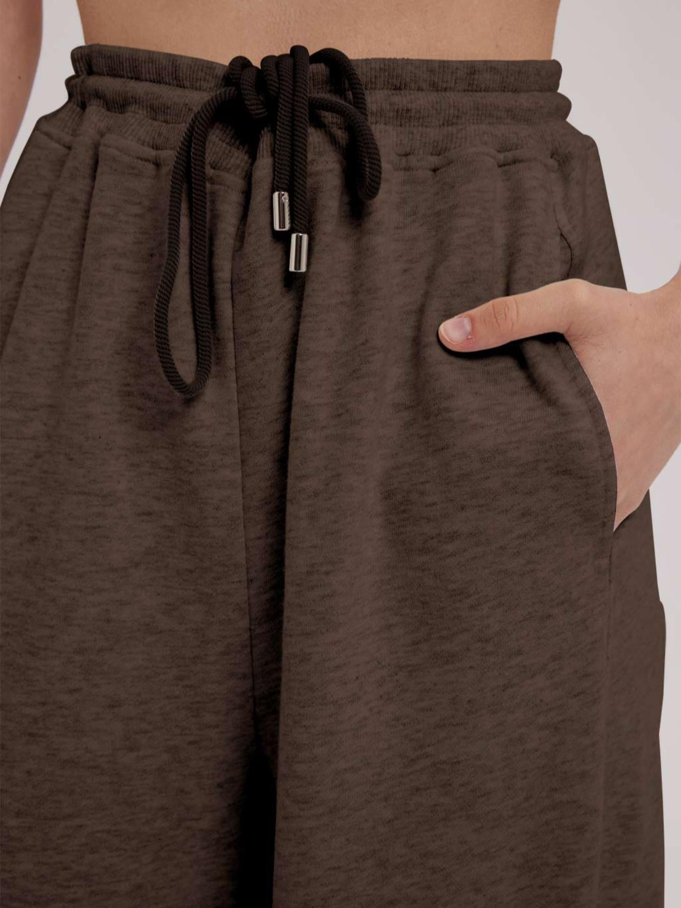 Basic Drawstring Sweatpants