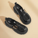 Agsdon Velcro Shiny Loafers