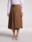 Asymmetric Wrap Skirt