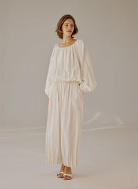 Cloudy Gathered Blouse