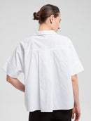 Folded Sleeve-End Shirt