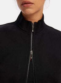 Zip Front Bomber Jacket