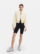 Zip Front Bomber Jacket