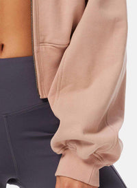 Zip Front Bomber Jacket