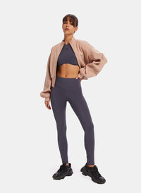 Zip Front Bomber Jacket