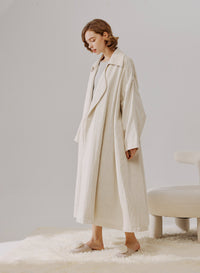 Linen Cotton Trench Coat