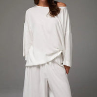 French Lazy Loose Suit