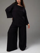 French Lazy Loose Suit