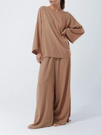 French Lazy Loose Suit