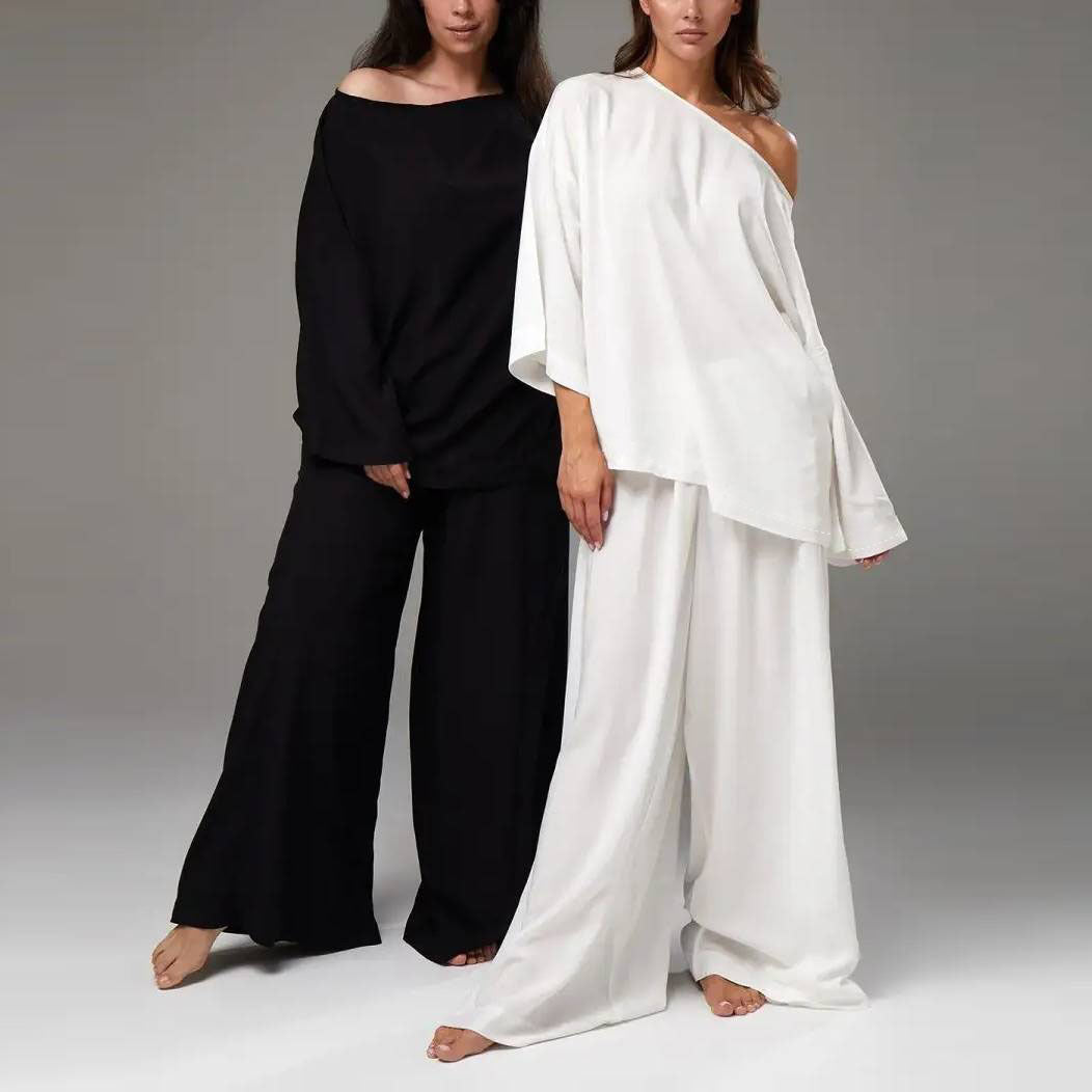 French Lazy Loose Suit