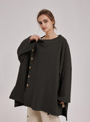 Oversized French Terry Sweatshirt