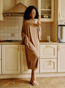 Oversized Long Hoodie Dress