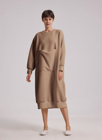 Tessa Patch Pocket Terry Dress