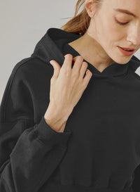 Boxy Cropped Hoodie