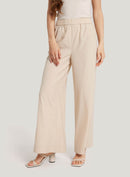 GH Wide-Leg Wool-Blend Pants
